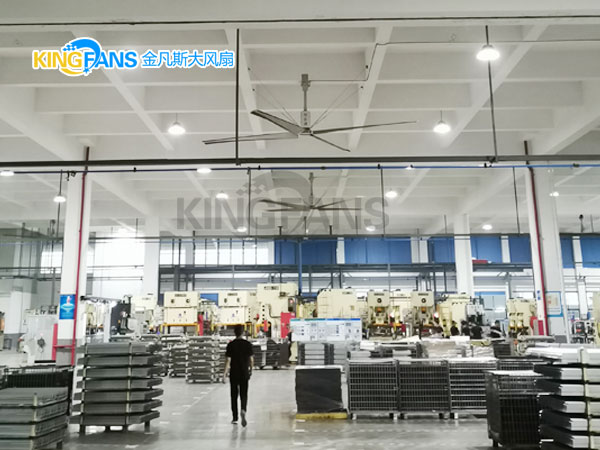 起著安全防護(hù)作用的鋼絲繩是如何保護(hù)工業(yè)大吊扇的？